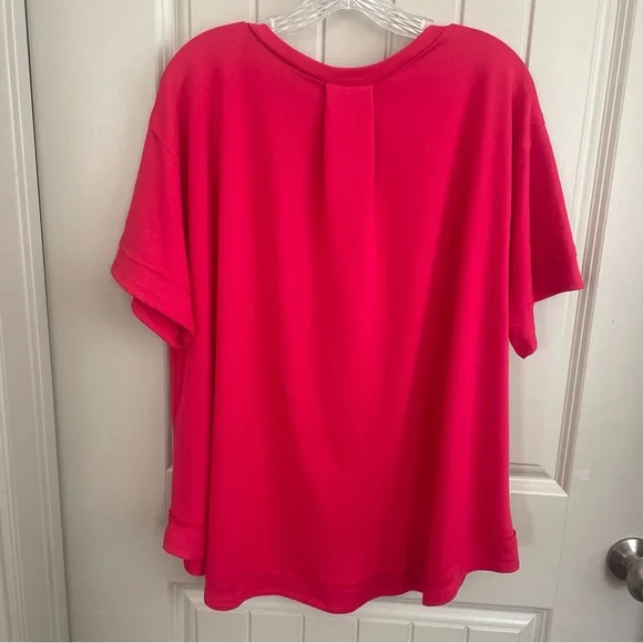 ANDREE BY UNIT Red Blouse - Picture 4 of 7